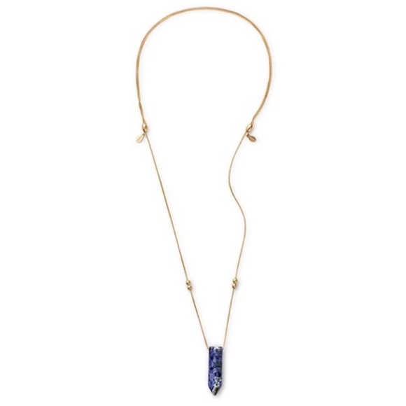 Alex and Ani Jewelry - Alex & Ani Sodalite Pendant Station Bead Necklace
